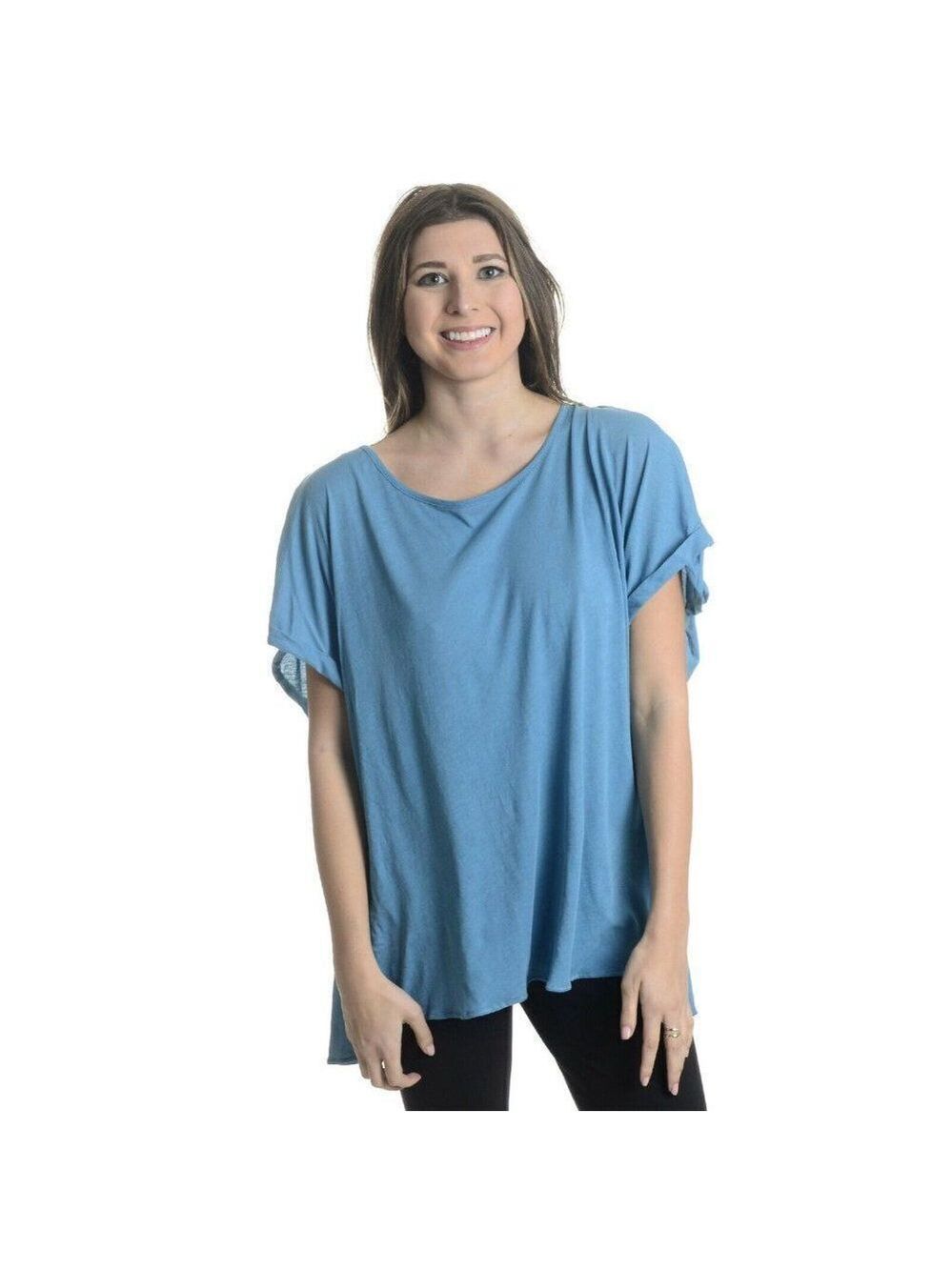 Stateside Blue Lagoon Split Back Jersey Size L